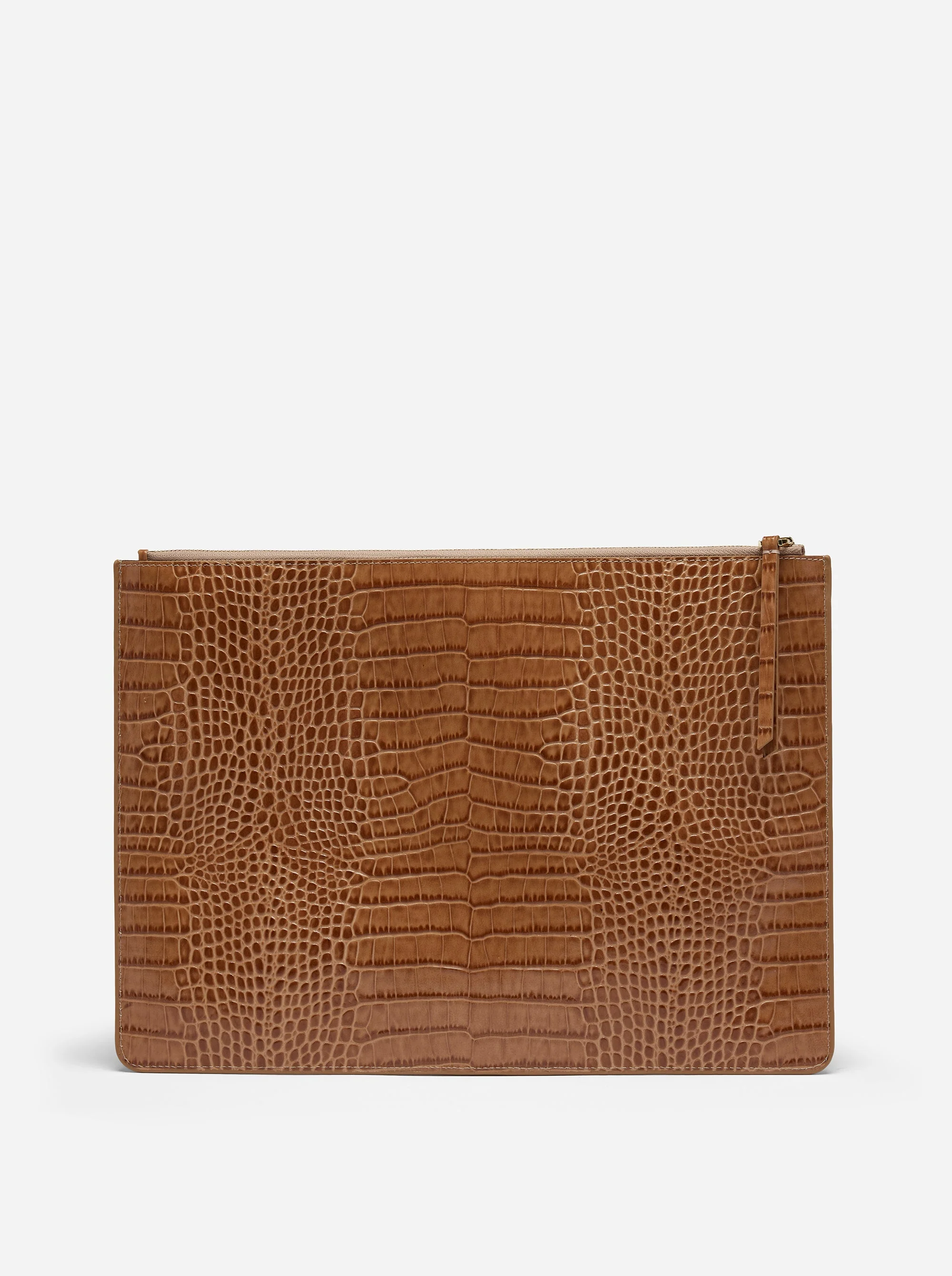 Manu Laptop Case Mocha Croc - Image 3